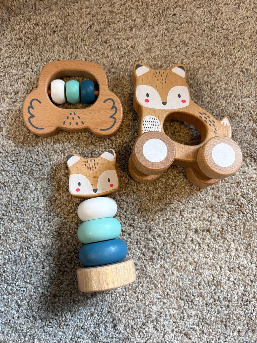 Baby Wooden Toy Lot